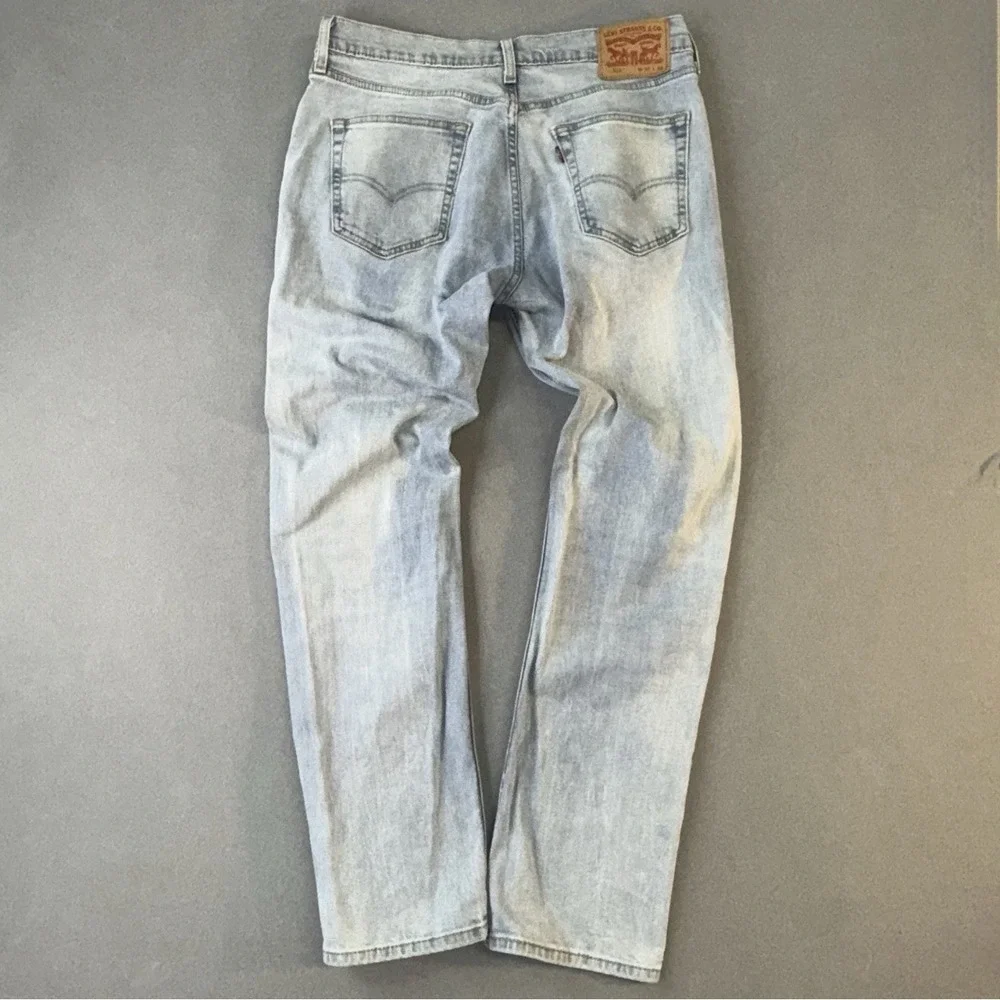 Men's Levi's 514 Straight Jeans Blue Size 33x32